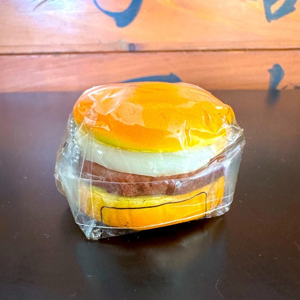 Hamburger Squishy Stress Relief Sensory Toy